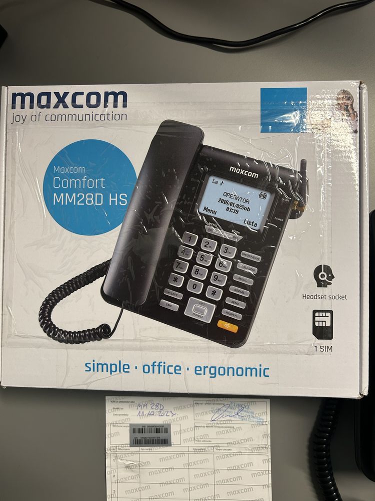 Telefon biurkowy Maxcom