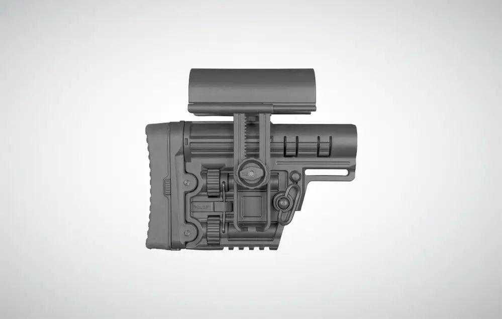 Модульний приклад для снайпера DLG, чорний, під стандарт Mil-Spec