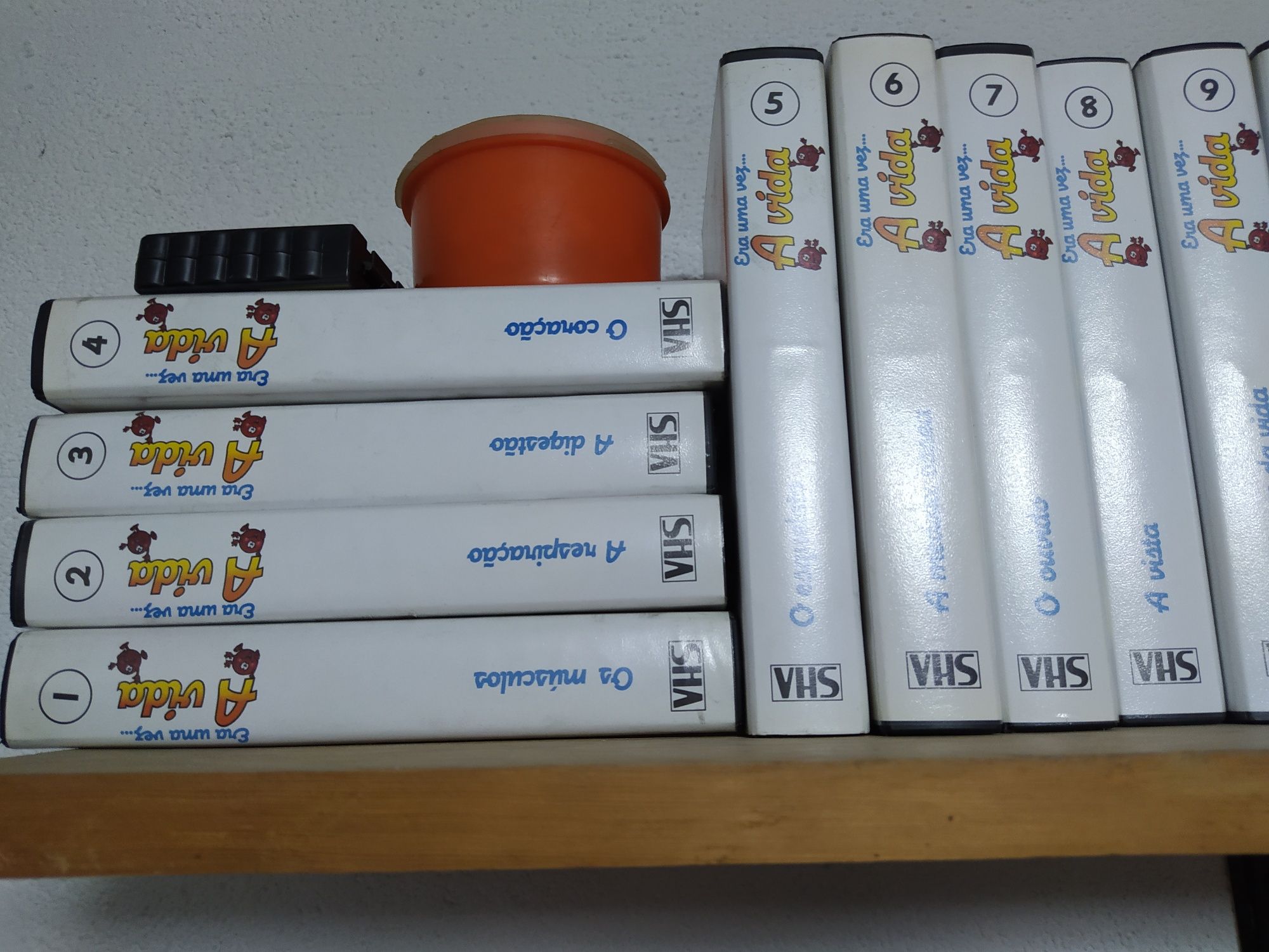 Coleção era uma vez a vida vhs