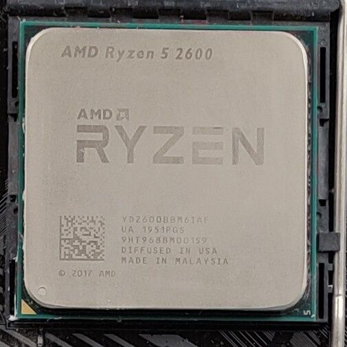 AMD Ryzen 5 2600, бокс мод