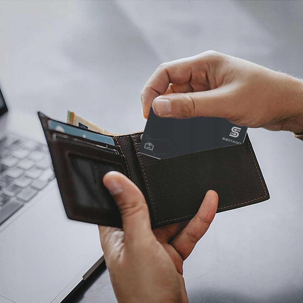 SEINXON Wallet Finder lokalizator GPS karta blokada RFID