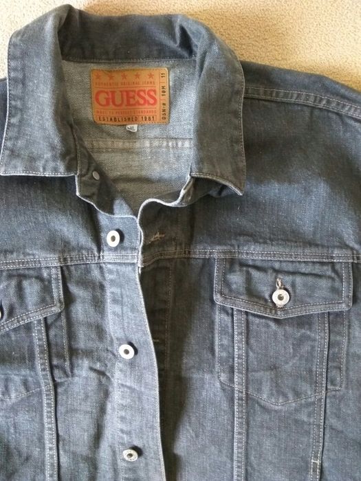 Джинсова куртка GUESS XL Оригінал з США. Гесс сіра Made in USA
