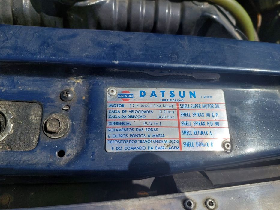 Datsun 1200 ja restaurado