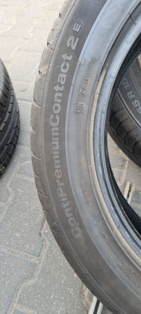 Komplet 215/55r18 99v continental contipremiumcontact 2e 2021 rok