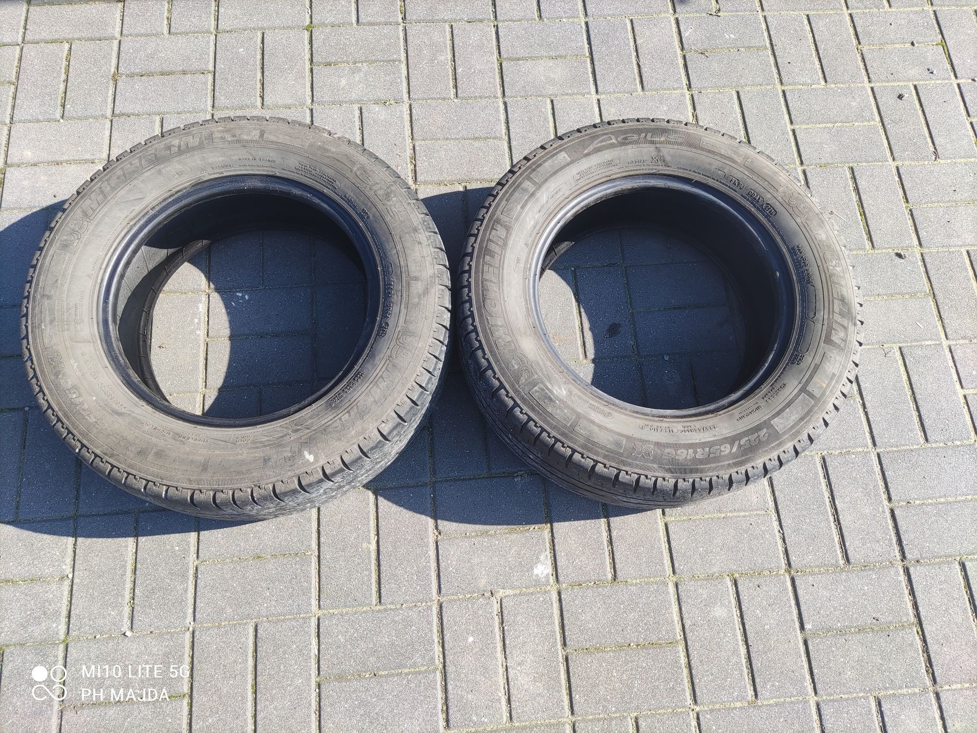 Opony Michelin 225/65/16C