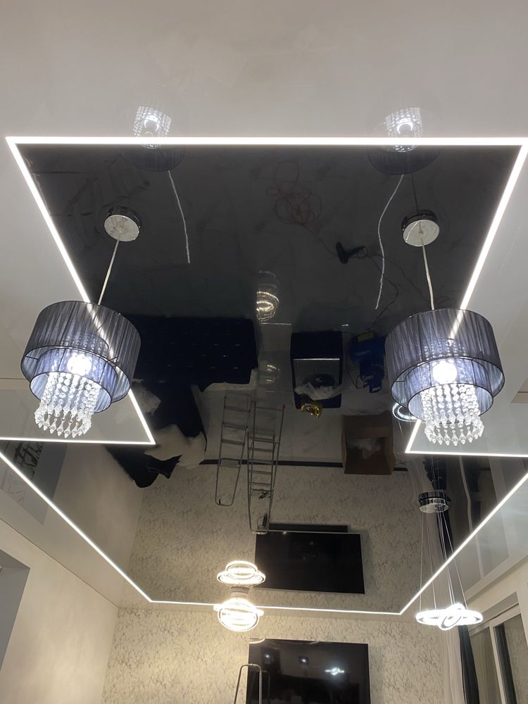Sufity napinane  oświetlenie LED