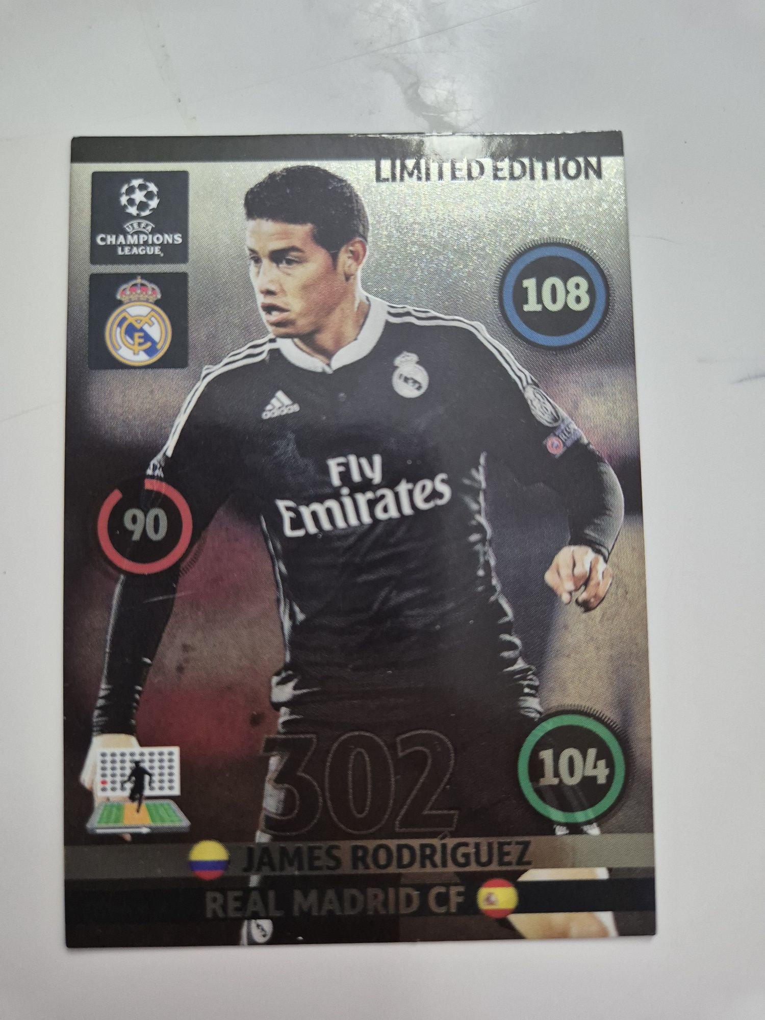 PANINI CL2014/2015 James Rodriguez LIMITED EDITION
30
 zł