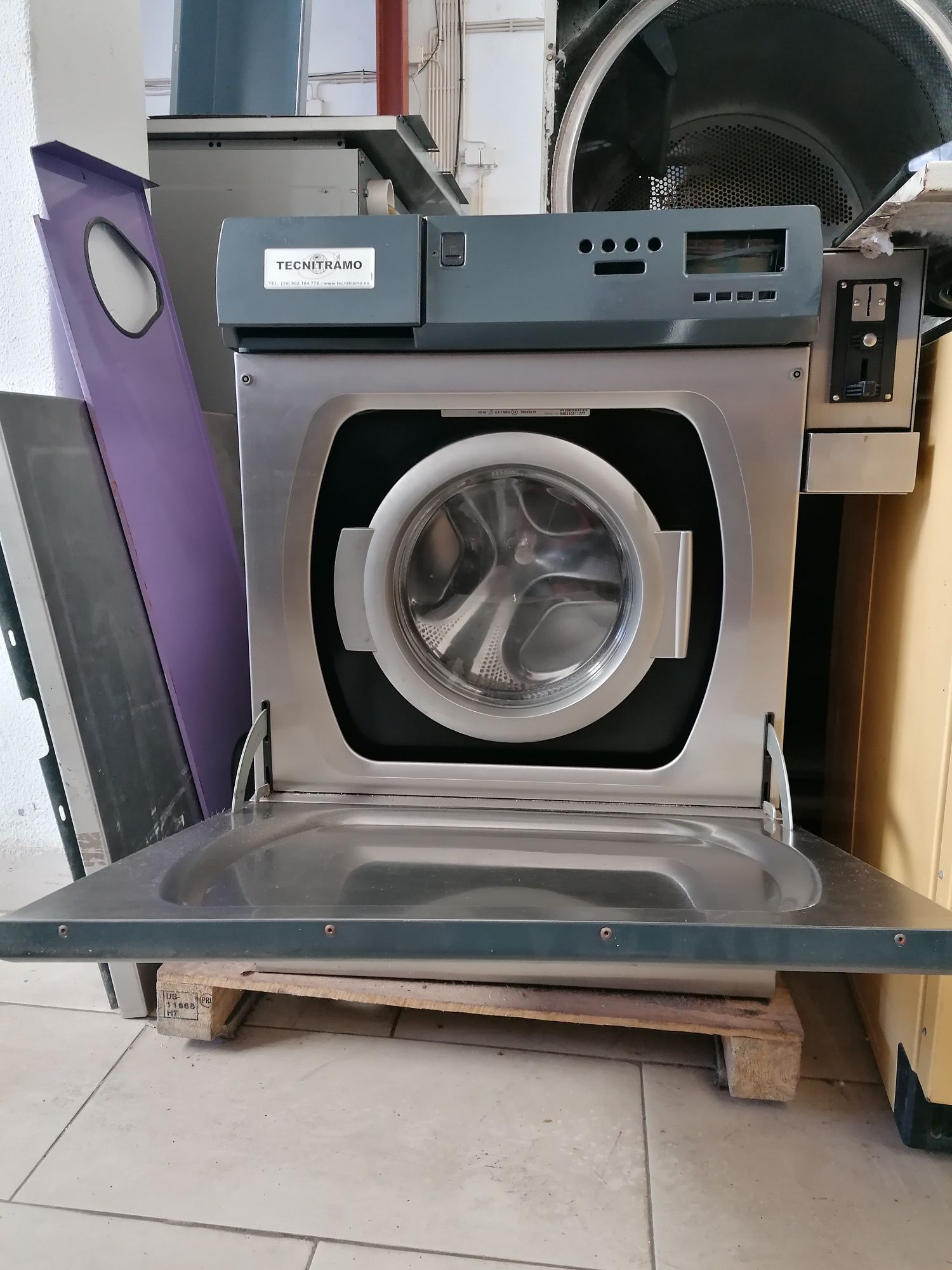 Equipamento de ocasião lavandaria self service e industrial têxtil