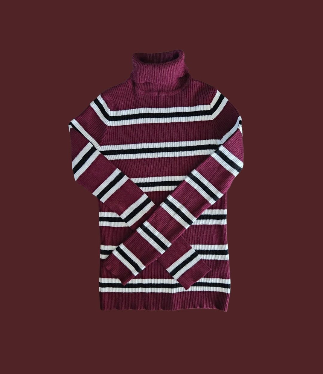 Golf / Sweter w Paski DESTINATION, Rozmiar 146/152
