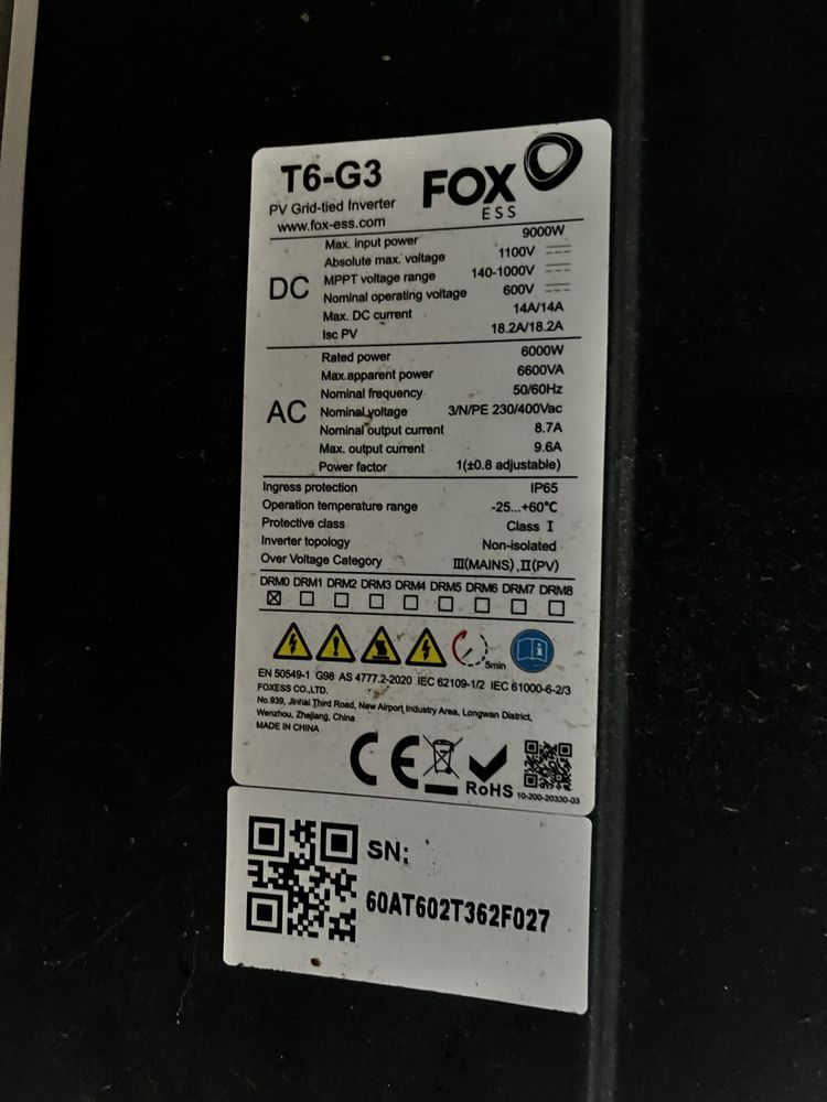 Falownik FoxESS T6-G3