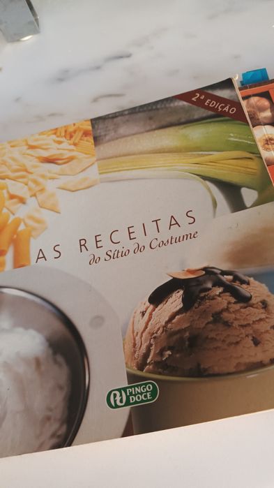 4 livros de Receitas