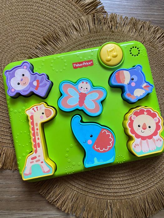 Іграшки дитяча музична головоломка fisher-price silly sounds
