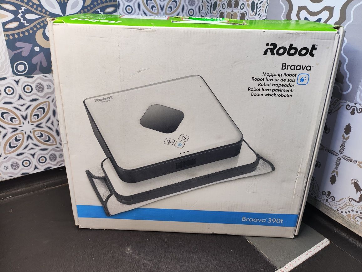 iRobot Braava 390t, робот-швабра