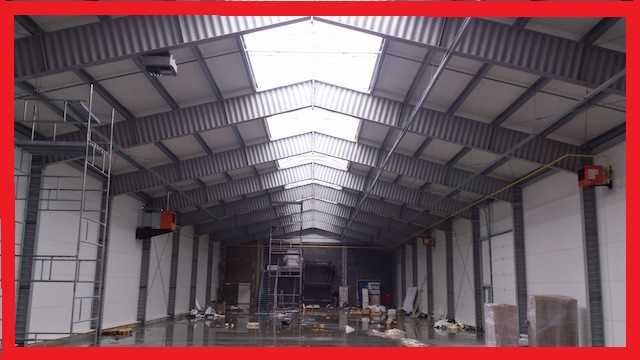 konstrukcja hali 1035m2 25x80x6m