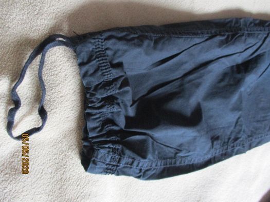 Spodnie ciążowe na lato H&M, czarne, L