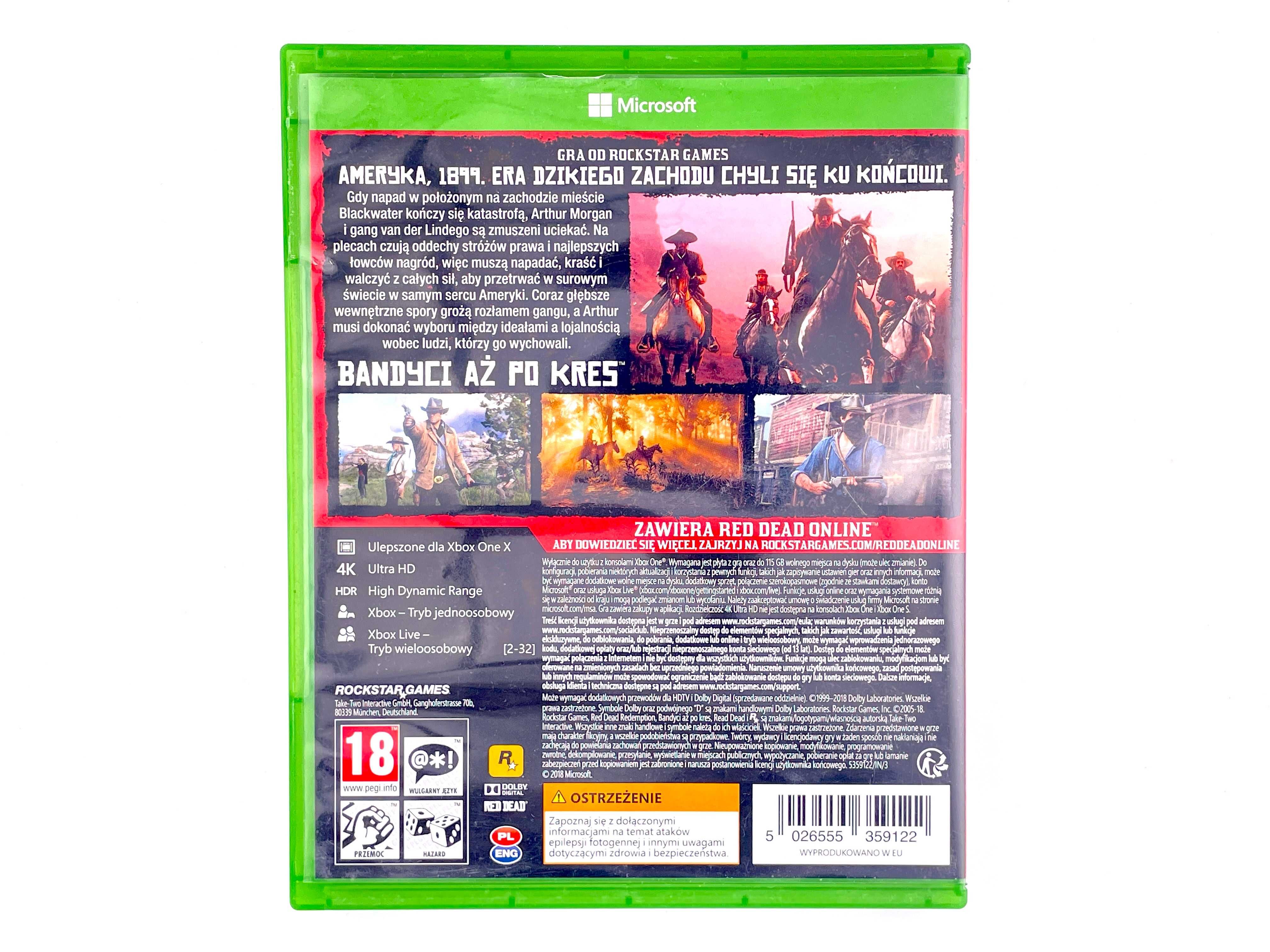 Red Dead Redemption II Xbox One/ Series X VIMAGCO.PL Bydgoszcz