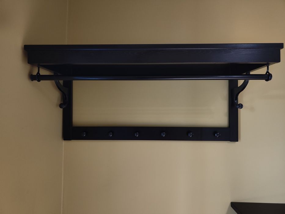 Ikea Hemnes wieszak półka