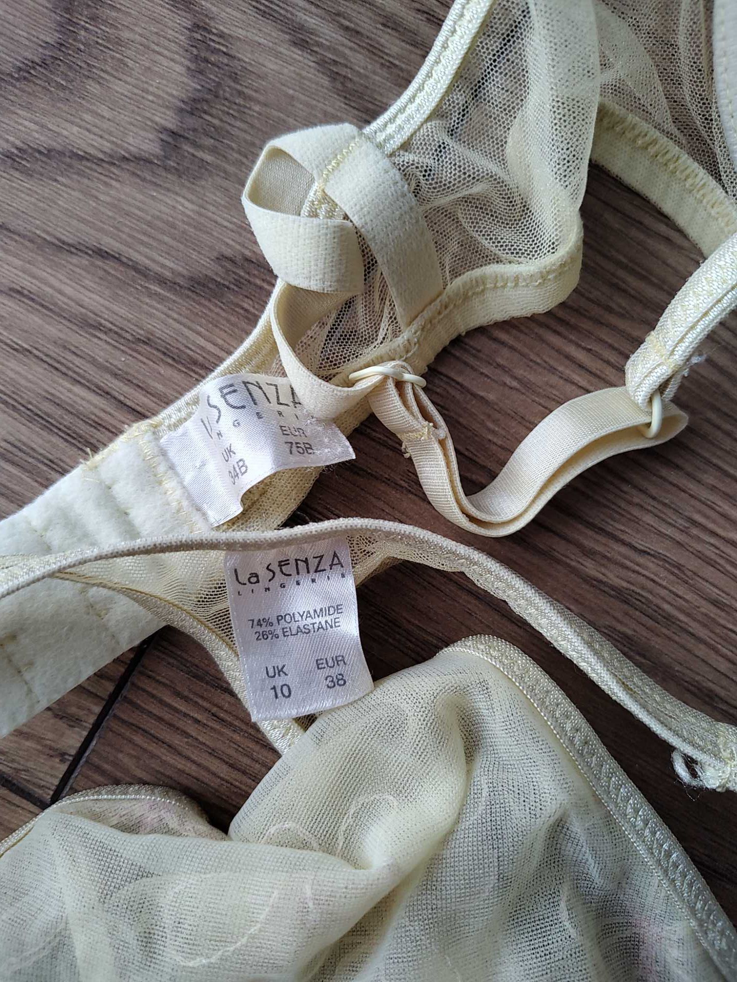 Komplet bielizny 75B 38 40 M L