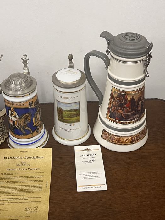 Колекційні пивні келихи.Німеччина