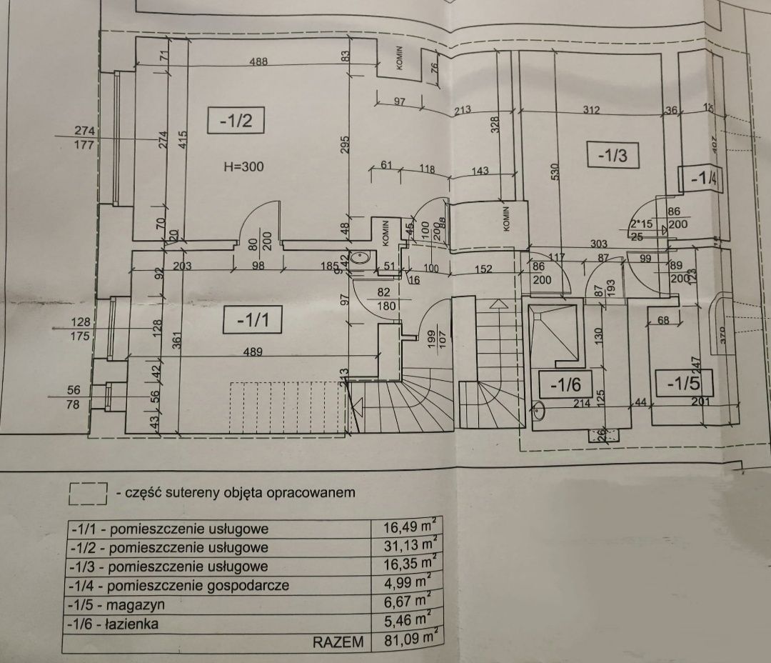 TANIO! Mieszkanie 98m centrum BYSTRZYCA KŁODZKA kamienica