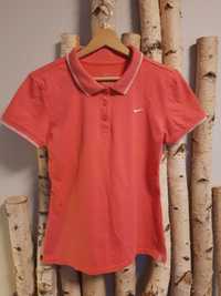 Różowa koszulka polo - Nike - S