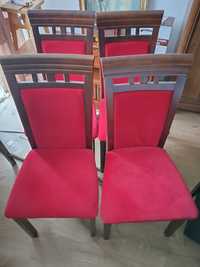 krzesła tapicerowane fabryka mebli Bodzio 4 sztuki