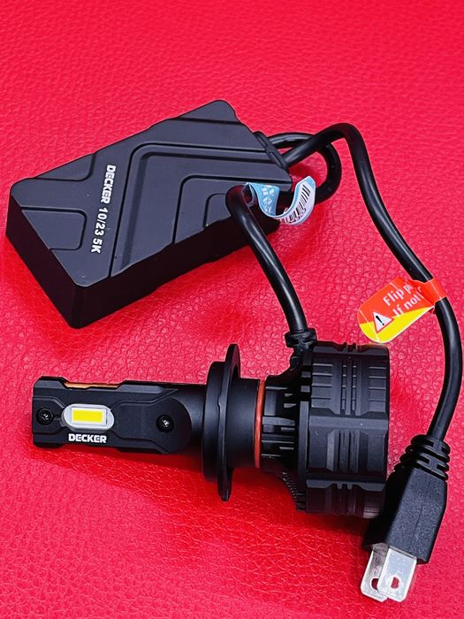 Світлодіодні лед лампи Decker PL-03 H7, H11, H13, H4-12000Lm