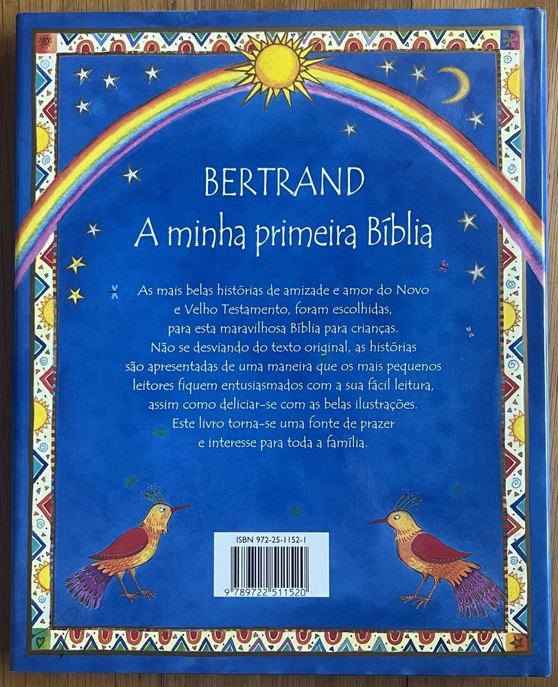 Livro “A minha primeira bíblia”