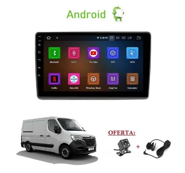 Rádio 2DIN • RENAULT Master • OPEL Movano • NISSAN NV400 • Android