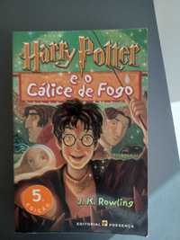 Livro Harry Potter e o Cálice de Fogo