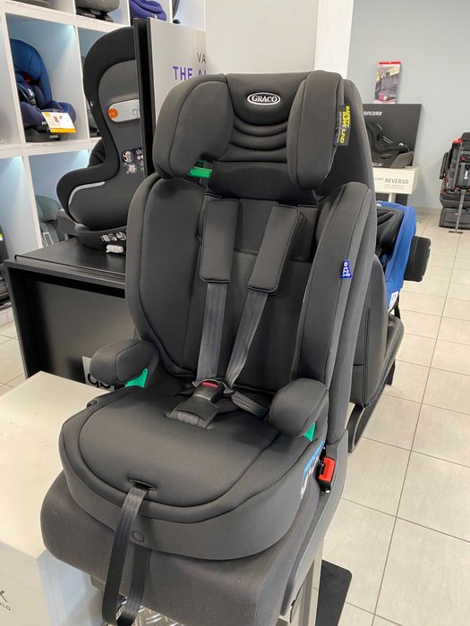 GRACO ELDURA R129 fotelik multigrupowy do 150 cm na PAS