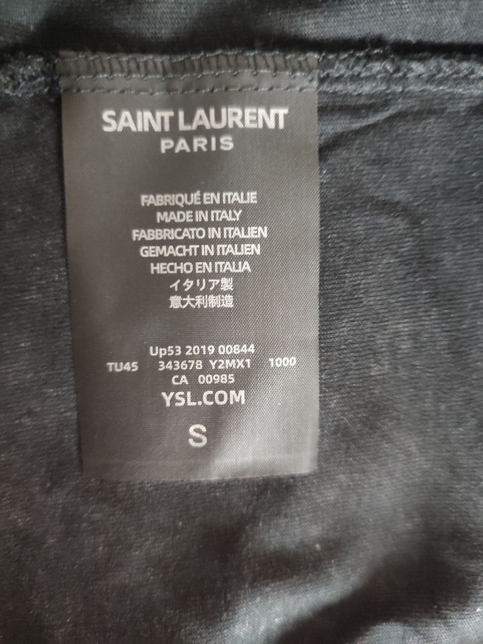 Футболка saint laurent, футболка YSL