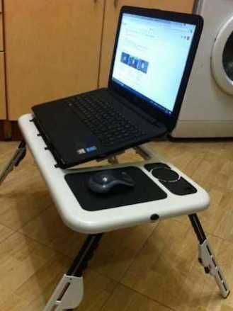 Столик для ноутбук, підставка під ноут з кулером