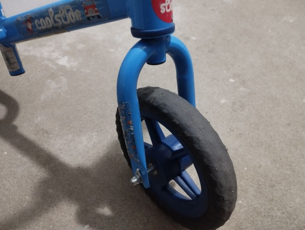 Rowerek biegowy coolslide 10 cali - niebieski