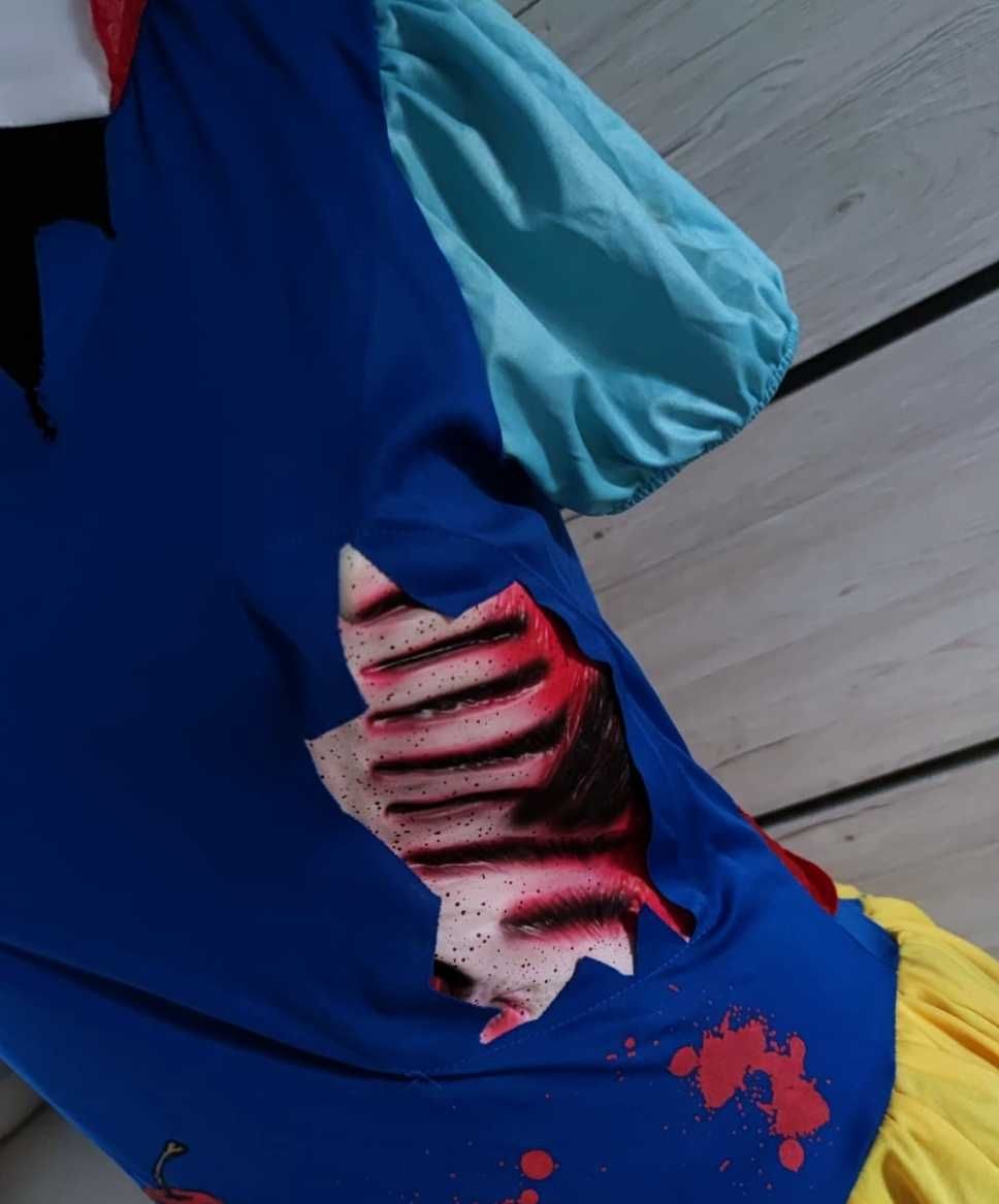 kostium na halloween przebranie damski rozmiar m l śnieżka zombie
