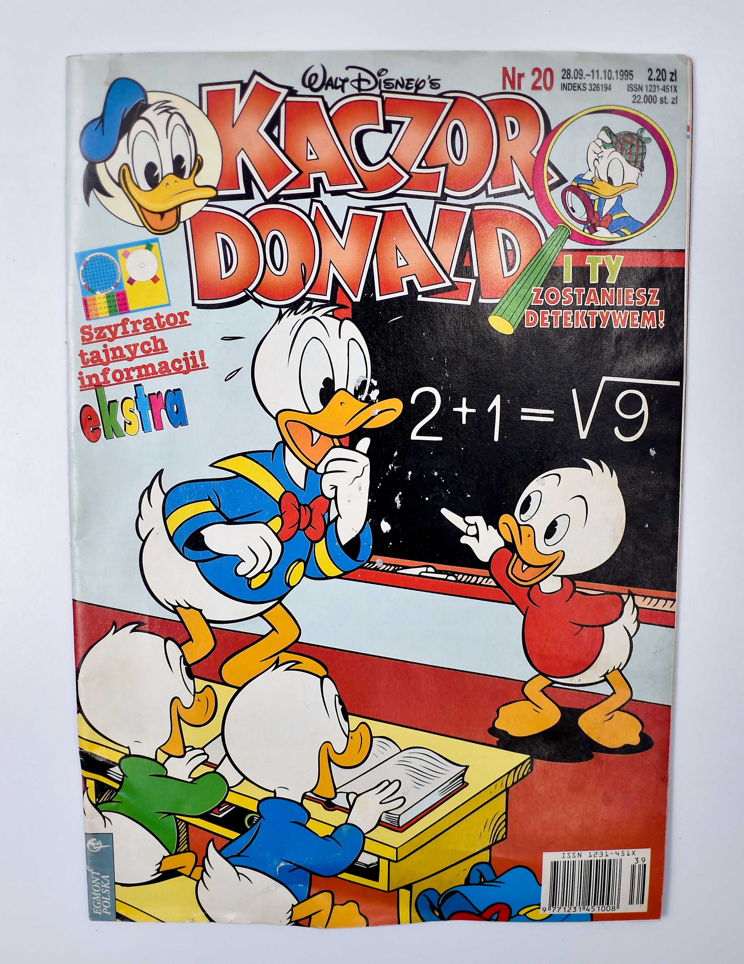 Komiks Kaczor Donald 20/1995