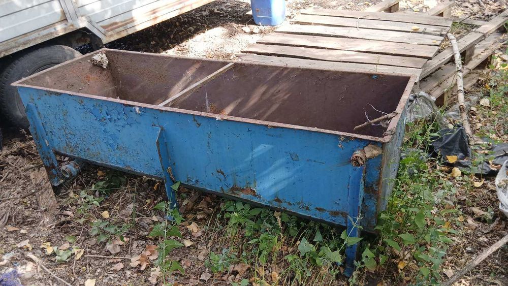 Ванна-відстійник-накопичувач 0,5 м3 (1600*600*480, товщина металу 2мм)