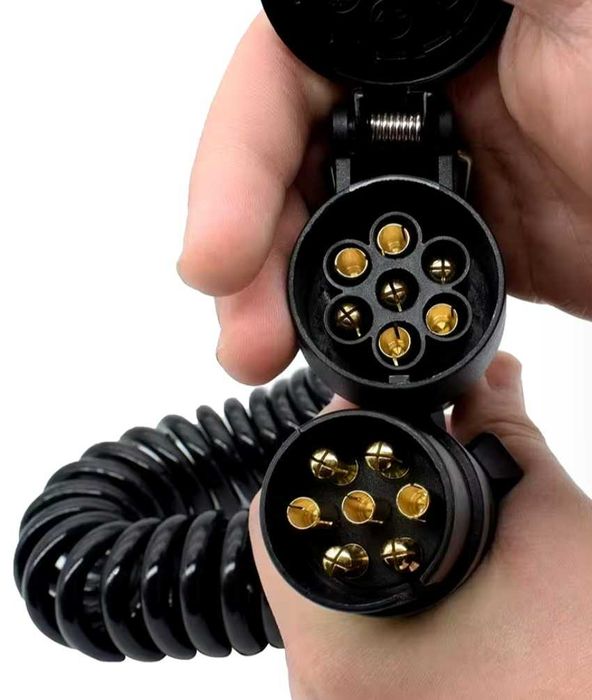 Спіральний подовжувач для причепа евро 7 до 7 евро