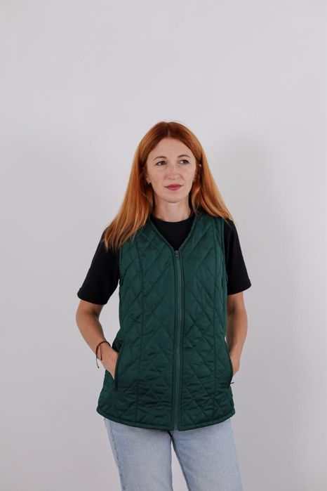Жилет медичний жіночий, стьоганий жилет Плащівка + фліс!