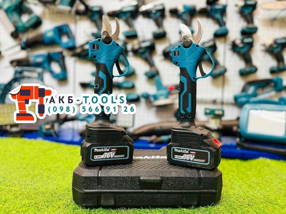 Секатор аккумуляторный для веток Makita DMT50BL Cадовый электросекатор