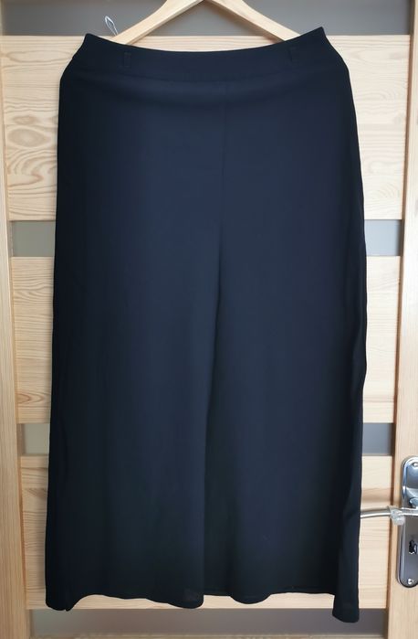 Długa elegancka czarna ołówkowa spódnica L 40