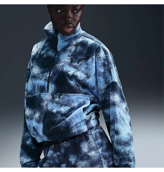 Кофта Nike One Therma-Fit Oversized 1/2-Zip Fleece FZ6969-478