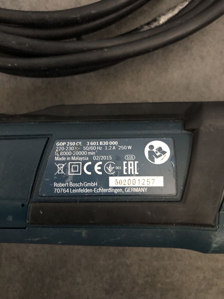 Мережевий реноватор Bosch GOP 250 CE