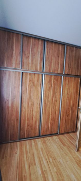 Szafa przesuwna garderoba duża z nadstawka