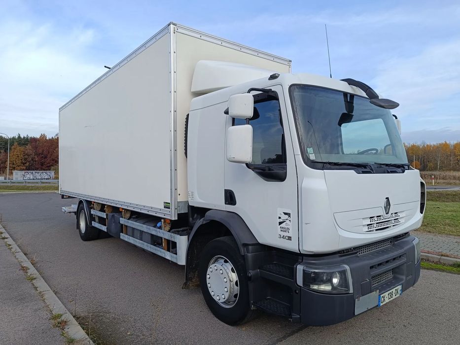 Renault Premium euro5EEV zabudowa kontener 7.6m poduszki przód tył