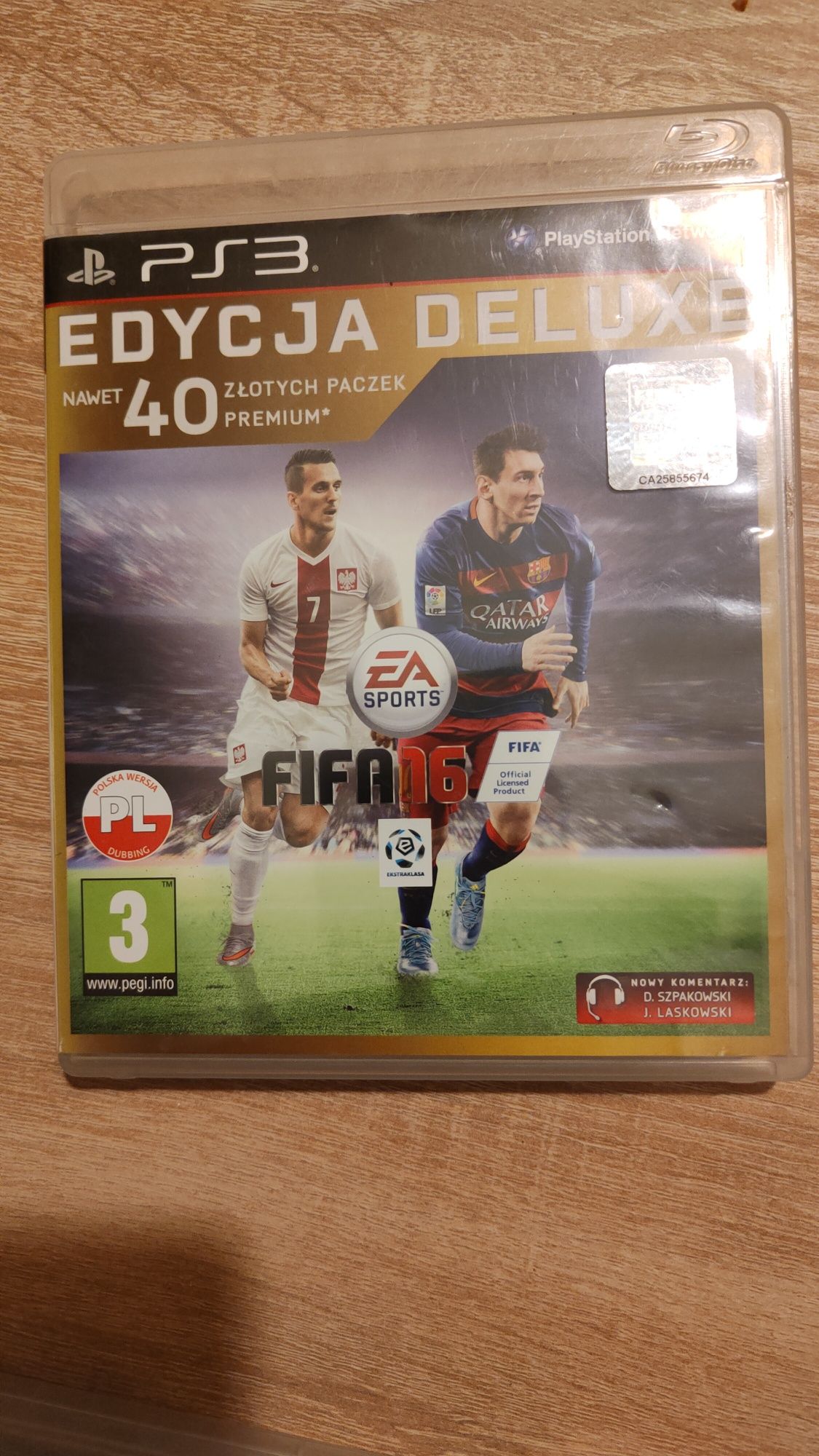 Gra FIFA 16 na Ps3