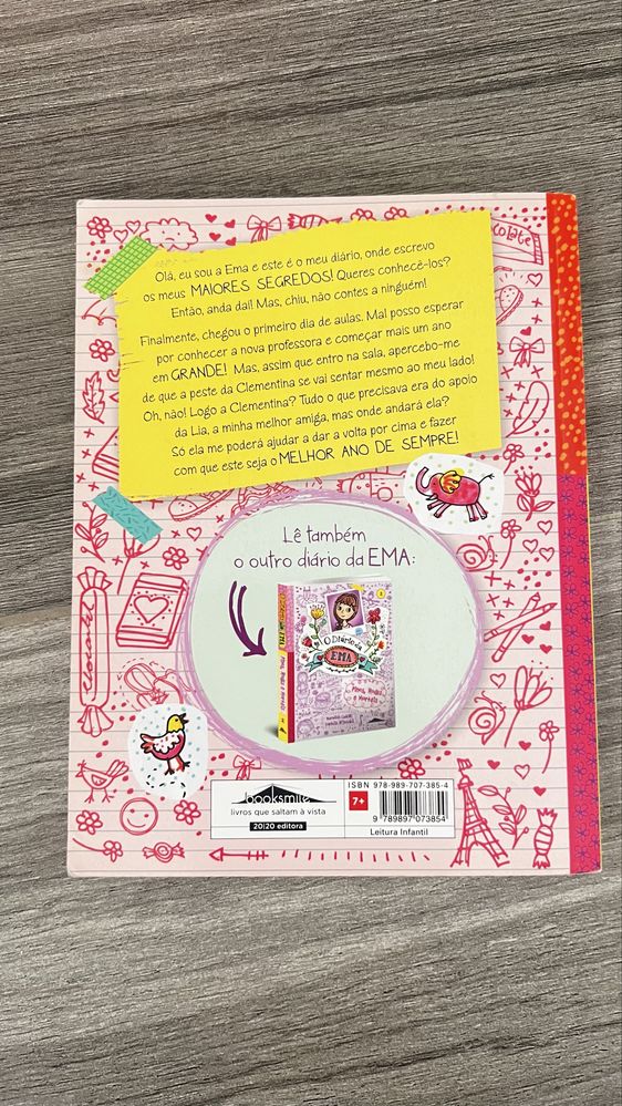 Livro “Diário de Emma - Desafio a Dobrar”