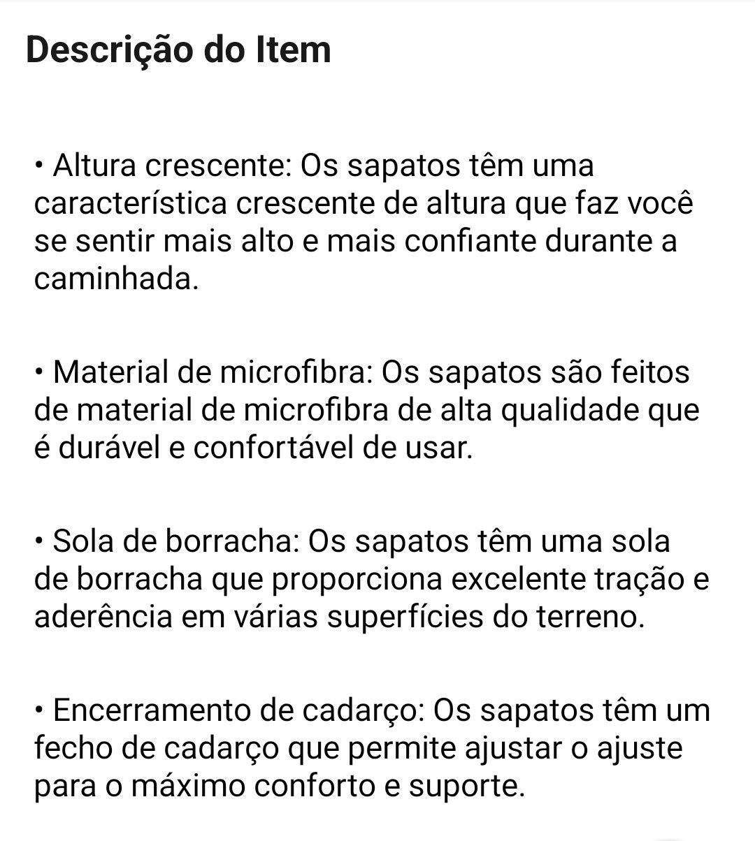 Bota de Campismo