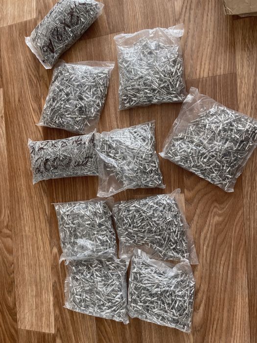 Заклепки нерж. 4,8*12 мм., 3,2*8 мм.