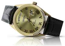 Złoty zegarek uniseks 14k 585 Geneve Wrocław